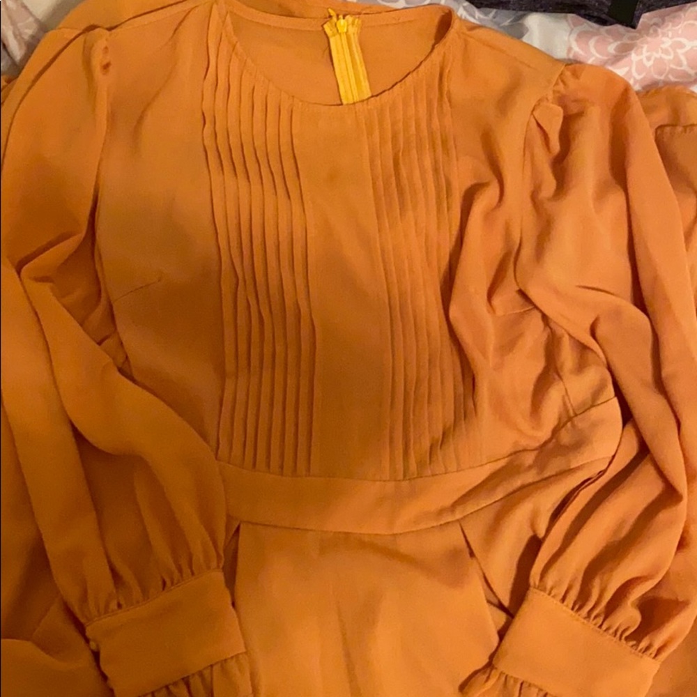 Yellow sun dress